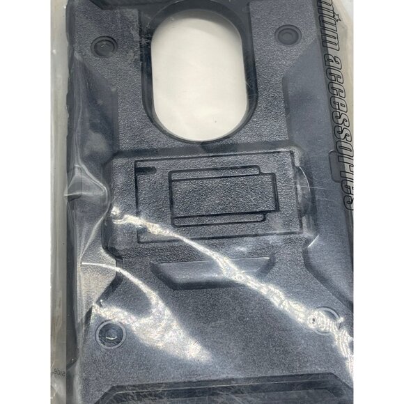 premium quality wireless accessories case mot G7 play rok56 sblack 3x6" NEW - Picture 4 of 4